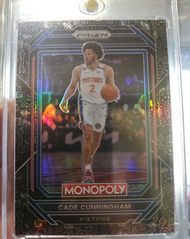 2022-23 Panini Prizm Monopoly #25 Cade Cunningham — front