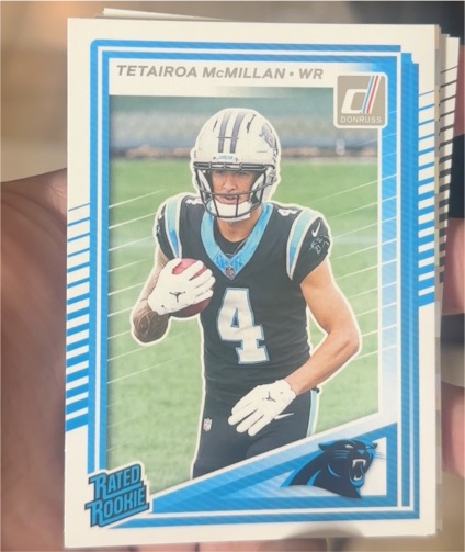 2025 Panini Donruss #314 Tetairoa McMillan — front