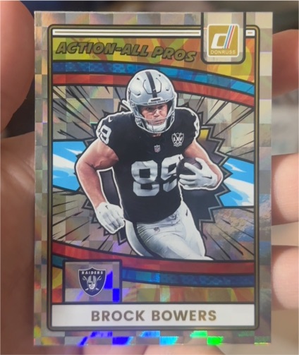2025 Donruss #AAP-BBO Brock Bowers — front