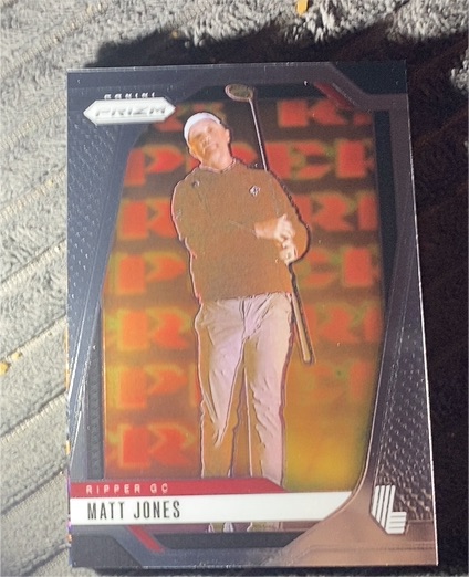 2025 Panini Prizm LIV Golf #15 Matt Jones — front