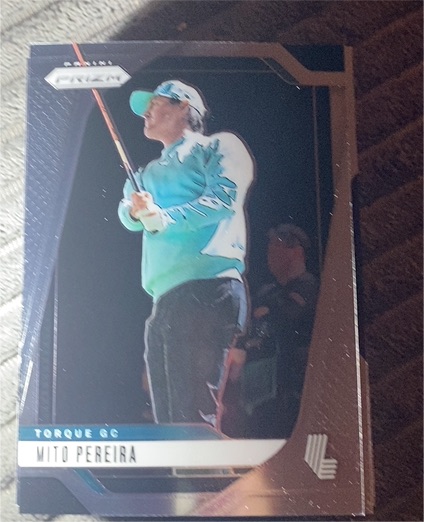 2025 Panini Prizm LIV Golf #10 Mito Pereira — front