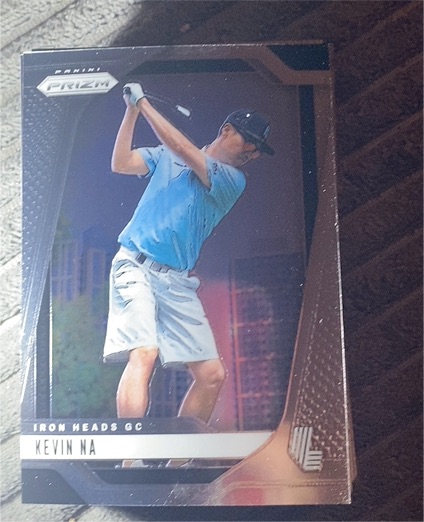 2025 Panini Prizm LIV Golf #72 Kevin Na Iron Heads GC — front