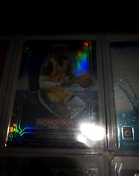 2022 Panini Prizm Monopoly #6 LeBron James — front