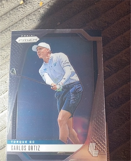 2025 Panini Prizm LIV Golf #47 Carlos Ortiz Torque GC — front