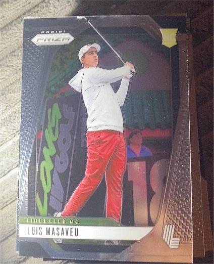 2025 Panini Prizm LIV Golf #49 Luis Masaveu — front
