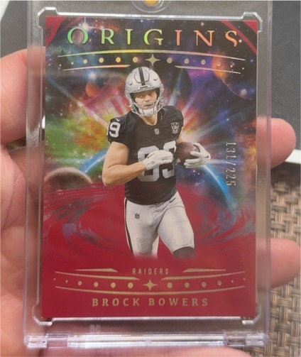 2025 Panini Origins #52 Brock Bowers — front