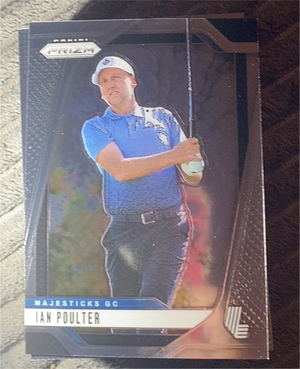 2025 Panini Prizm LIV Golf #19 Ian Poulter Majesticks GC — front