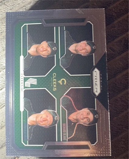 2025 Panini Prizm LIV Golf #56 Cleeks Kaymer Bland Kjettrup Meronk — front