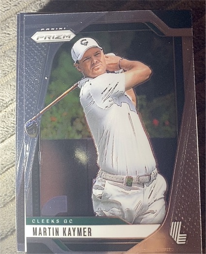 2025 Panini Prizm LIV Golf #50 Martin Kaymer Cleeks GC — front