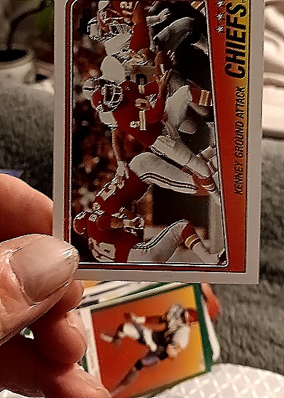 1988 Topps #361 Kenney Kansas City Chiefs — front