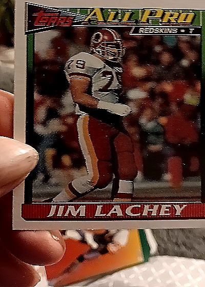 1991 Topps #194 Jim Lachey — front