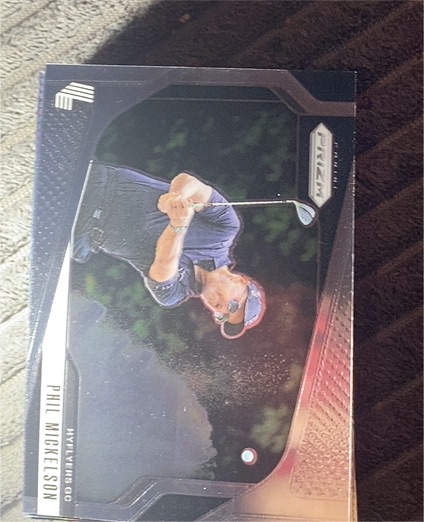 2025 Panini Prizm LIV Golf #90 Phil Mickelson — front