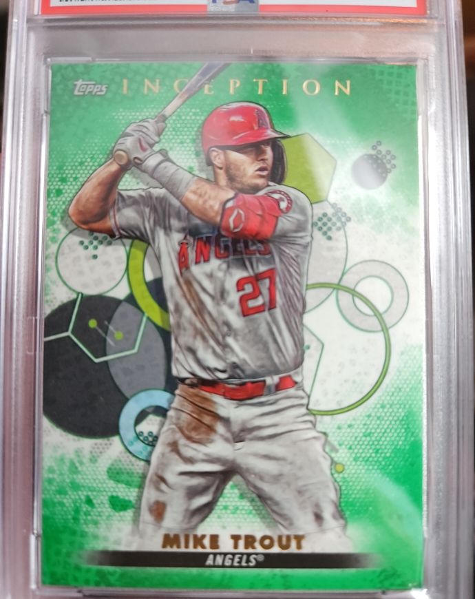2022 Topps Inception #1 Mike Trout — front
