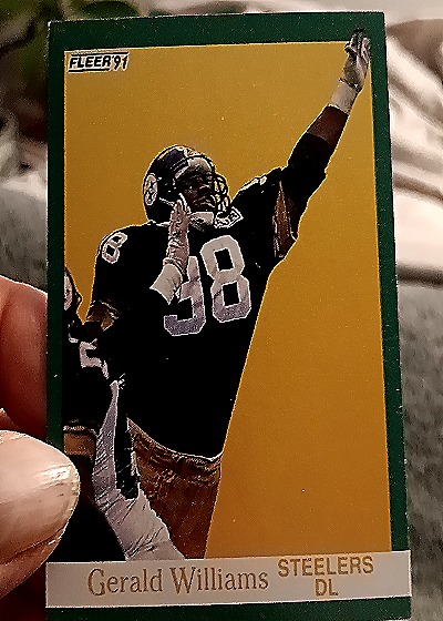 1991 Fleer #166 Gerald Williams — front