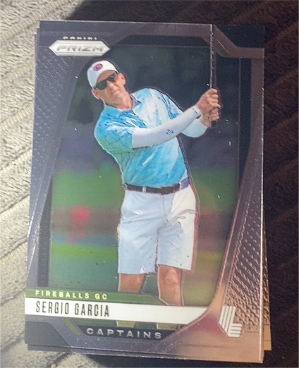 2025 Panini Prizm LIV Golf #71 Sergio Garcia Captains — front