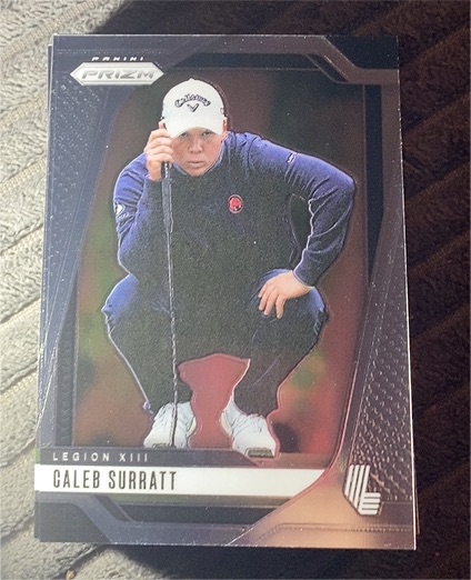 2025 Panini Prizm LIV Golf #14 Caleb Surratt Legion XIII — front