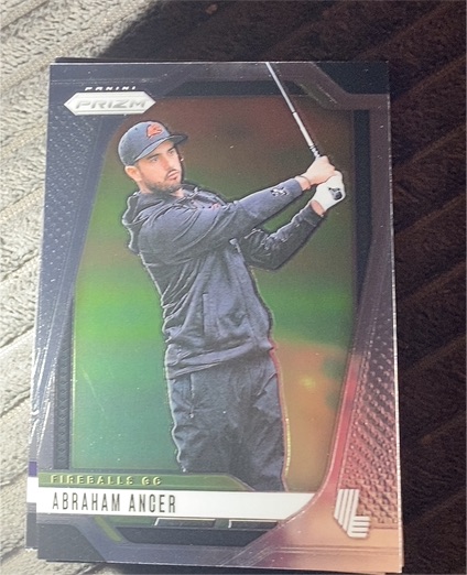 2025 Panini Prizm LIV Golf Fireballs GC #54 Abraham Ancer — front