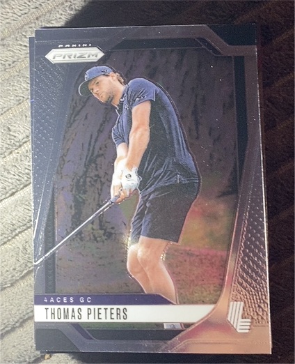 2025 Panini Prizm LIV Golf Base 4Aces GC #34 Thomas Pieters — front
