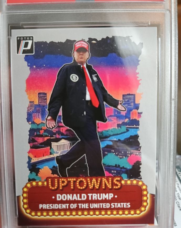 2024 Panini Donruss Optic Uptowns Donald Trump — front