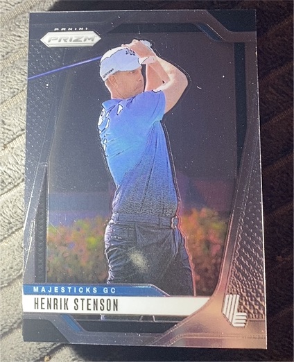 2025 Panini Prizm LIV Golf #20 Henrik Stenson Majesticks GC — front