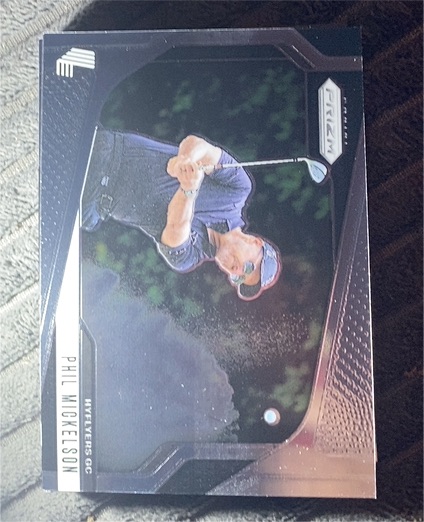 2025 Panini Prizm LIV Golf #90 Phil Mickelson — front
