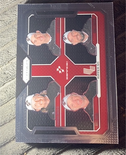 2025 Panini Prizm LIV Golf #64 Ripper GC Can Smith Lucas Herbert Matt Jones Marc Leishman — front