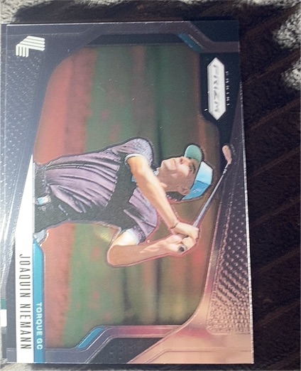 2025 Panini Prizm LIV Golf Base Horizontal Torque GC #96 Joaquin Niemann — front