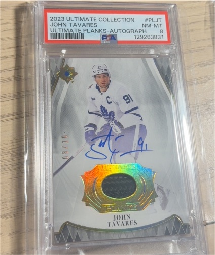 2023 Ultimate Collection #PLJT John Tavares — front