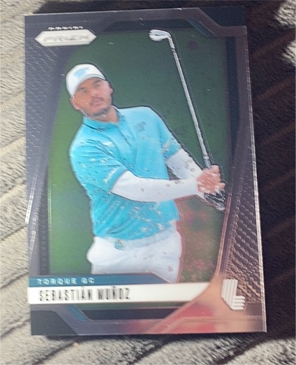 2025 Panini Prizm LIV Golf #28 Sebastian Munoz, Torque GC — front
