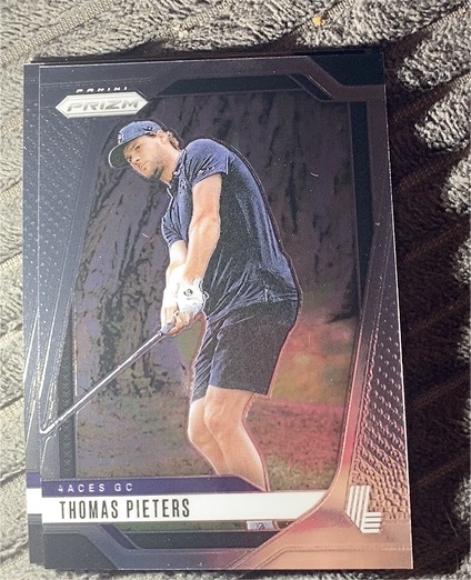 2025 Panini Prizm LIV Golf 4Aces GC #4 Thomas Pieters — front