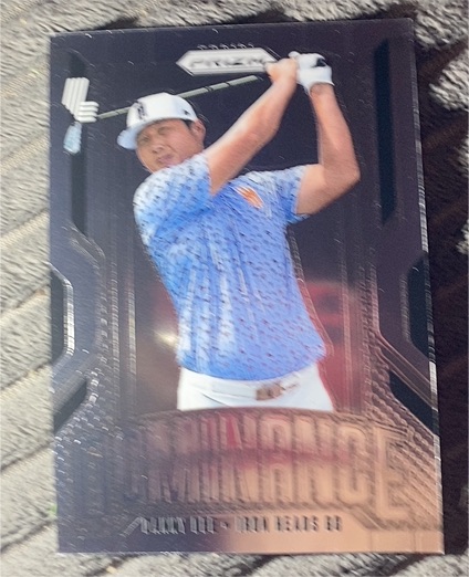 2025 Panini Prizm LIV Golf #5 Danny Lee Dominance Iron Heads — front