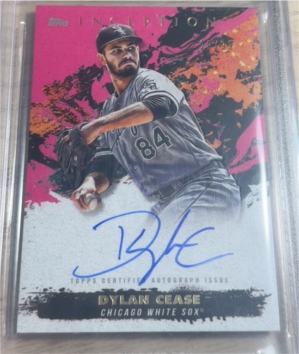 2021 Topps Inception #RESA-DC Dylan Cease — front