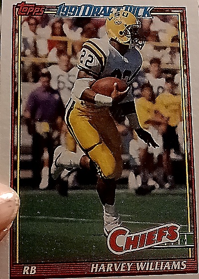1991 Topps #130 Harvey Williams — front
