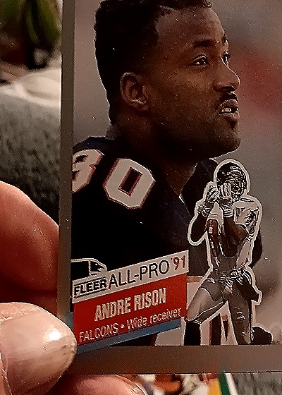 1991 Fleer All-Pro #8 Andre Rison — front