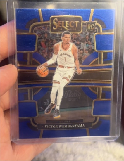 2023-24 Panini Select #87 Victor Wembanyama — front