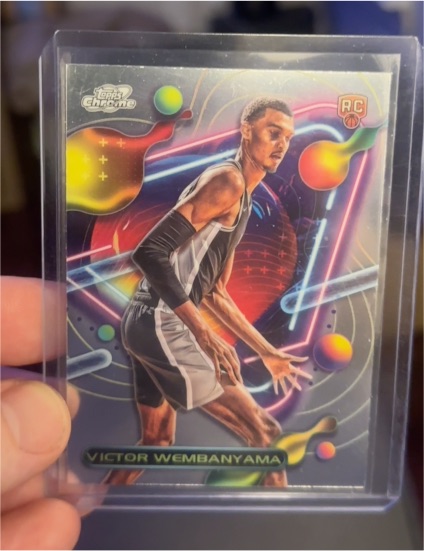 2023-24 Topps Cosmic Chrome #151 Victor Wembanyama RC — front