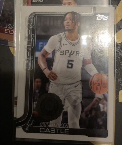 2025-26 Topps #197 Stephon Castle — front