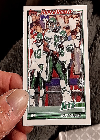 1991 Topps #463 Rob Moore — front