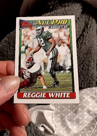 1991 Topps #212 Reggie White — front