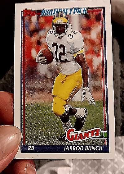 1991 Topps #36 Jarrod Bunch — front