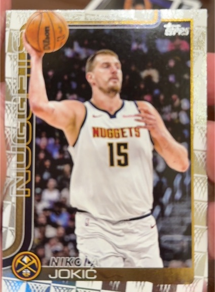 2025-26 Topps #101 Nikola Jokić — front