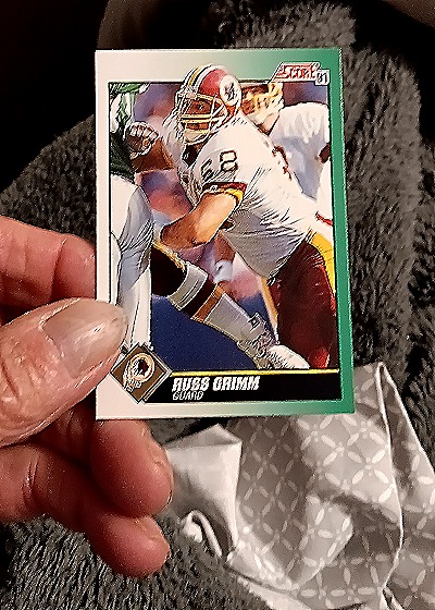 1991 Score #268 Russ Grimm — front