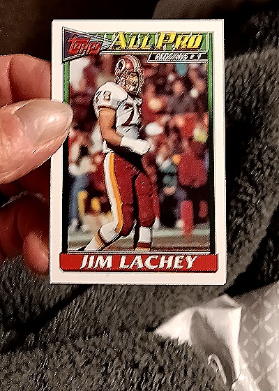1991 Topps #194 Jim Lachey — front