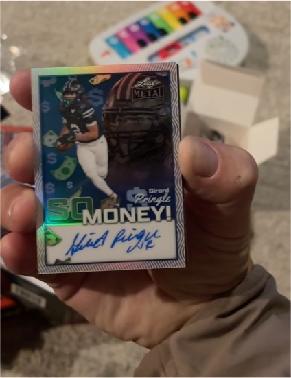 2025 Leaf Metal So Money! #Girard Pringle — front