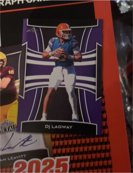 2025 Leaf Metal #B-143 DJ Lagway — front