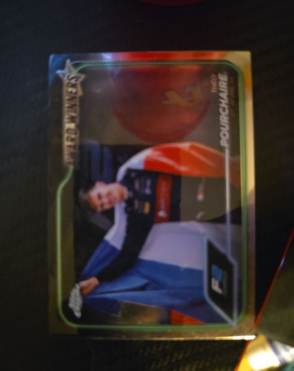 2024 Topps Chrome Formula 1 #185 Theo Pourchaire — front