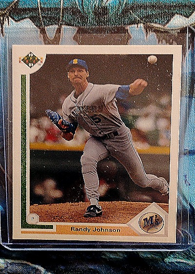1991 Upper Deck #376 Randy Johnson — front