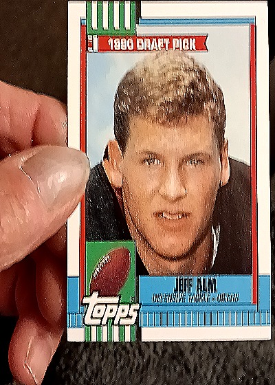 1990 Topps #211 Jeff Alm — front