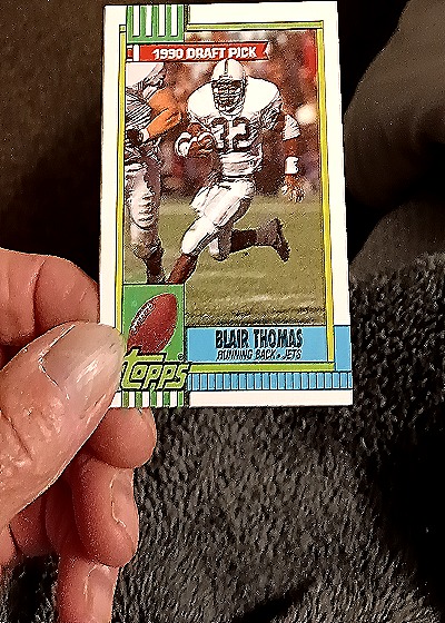 1990 Topps #448 Blair Thomas — front