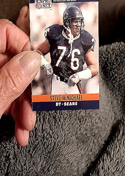 1990 Pro Set #54 Steve McMichael — front